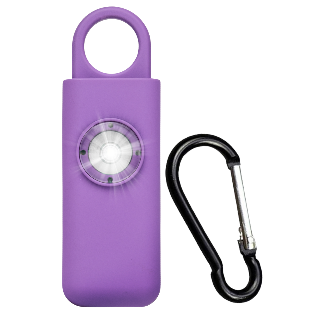 Personal Safety Alarm (Purple) | Spartan Defense Siren